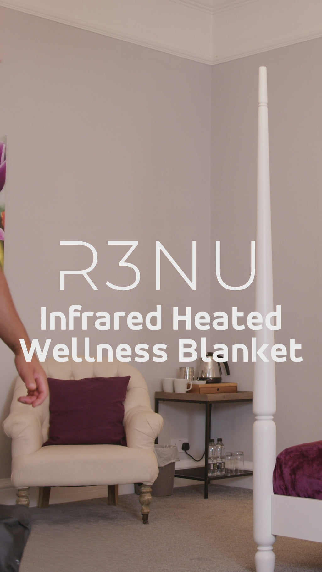 The Infrared Heated Wellness Blanket